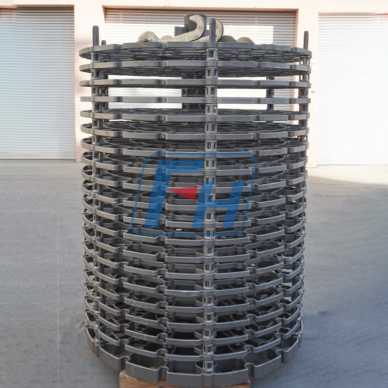 1200mm lämpökäsittelykiinnikkeet kaivouuniin halk.